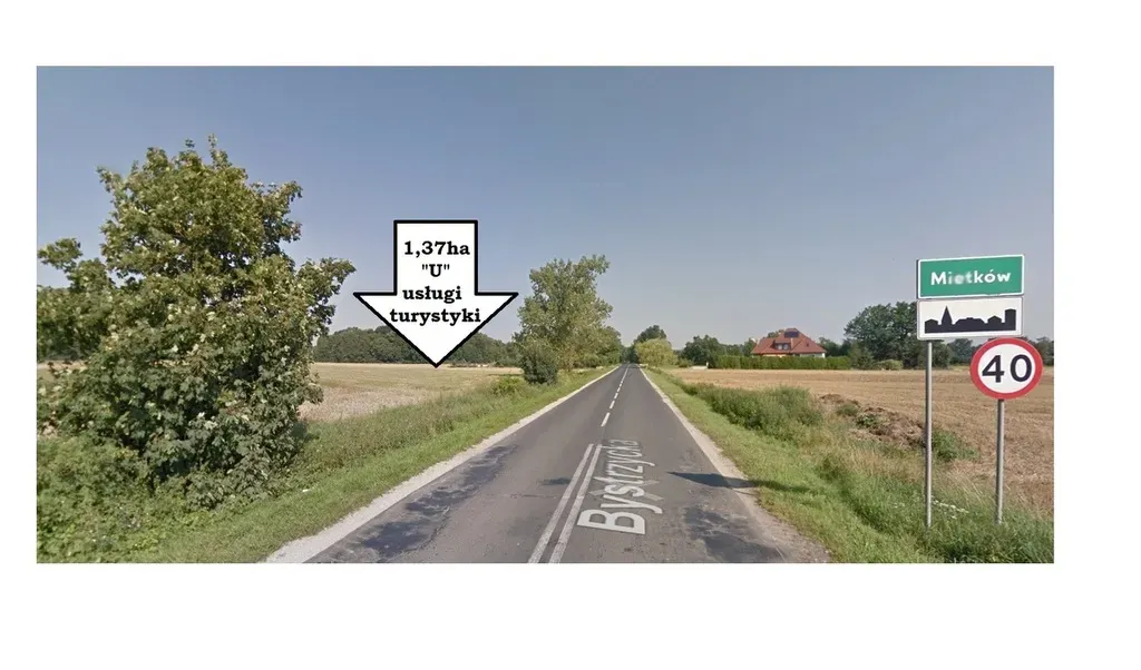 Grunt Usług turystycznych, Mietków, 1,37ha