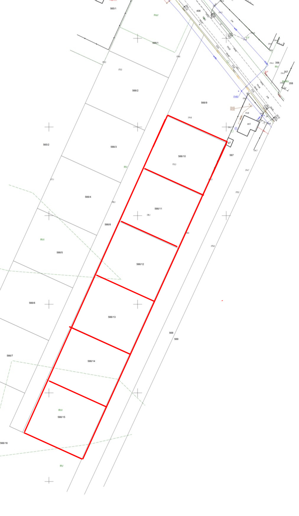 Działki budowlane na sprzedaż 1200m2- GM.UJAZD - 101610_5.0001.566/15, 566/10, 566/11, 566/12, 566/13, 566/14,