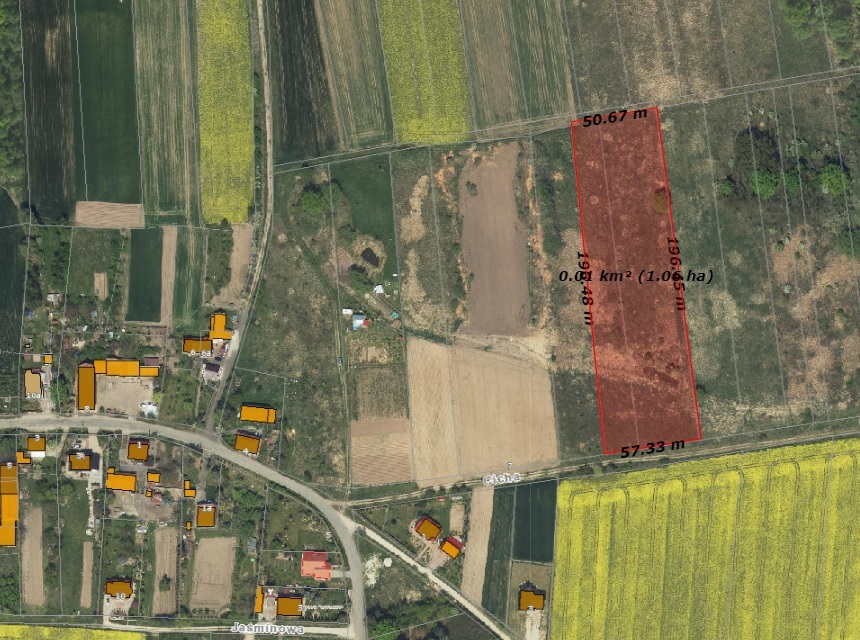 Działka siedliskowa RO 1,05ha Okulice